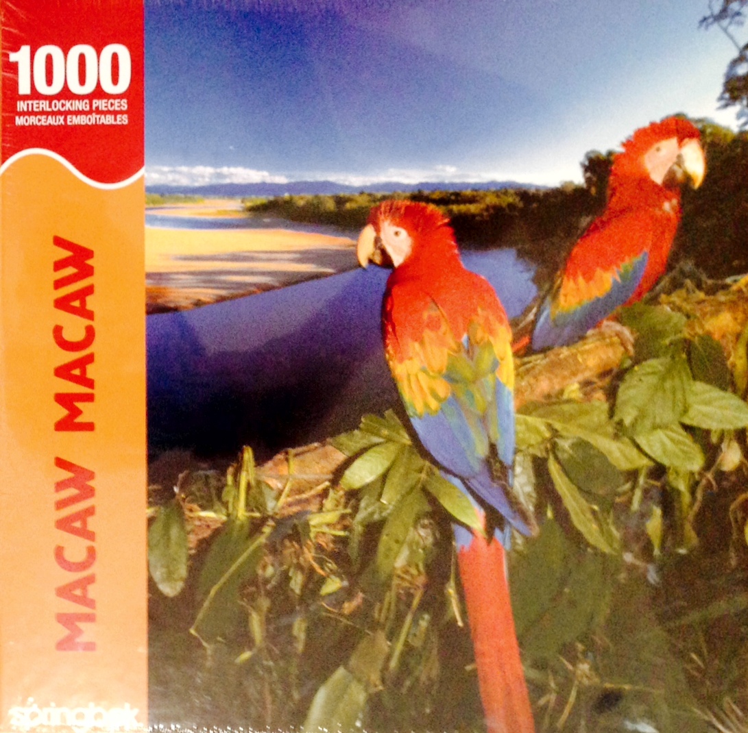 Macaw Macaw Puzzle by Art Wolfe